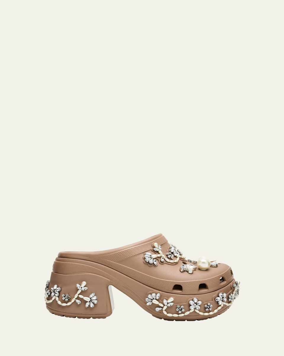 x Crocs Siren Embellished Mule Clogs
